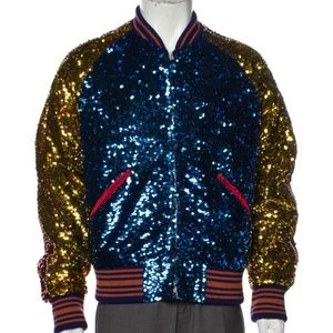 Gucci Sequins Bomber